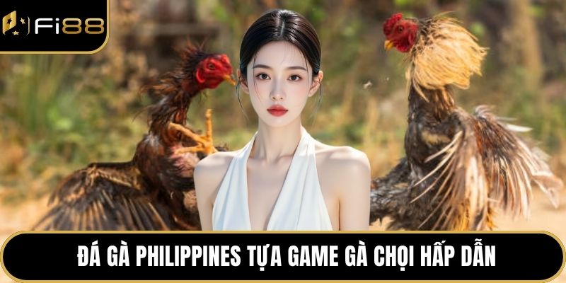 Đá gà Philippines tựa game gà chọi hấp dẫn