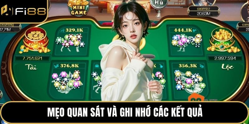 Bầu Cua Tôm Cá FI88 – Luật Chơi Chi Tiết Và Mẹo Thắng Lớn 4 Mẹo quan sát và ghi nhớ các kết quả